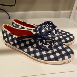 Kate Spade New York Keds in blue gingham